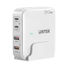 Tischladegerät Unitek P1228AWH01-EU 70W 2×USB-A 2×USB-C