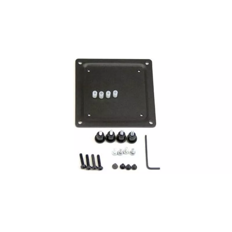 Conversion Plate Kit Ergotron 75 mm auf 100 mm Schwarz Stahl