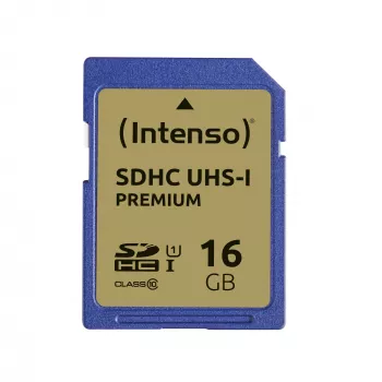 Intenso 16 GB SDHC UHS-I Class 10 Speicherkarte 3421470