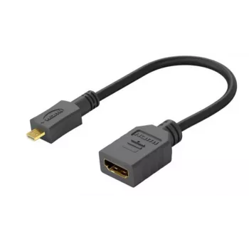Microconnect HDM19F19MMC Kabel Gender Changer HDMI Typ D (Micro) HDMI Schwarz