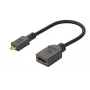 Microconnect HDM19F19MMC Kabel Gender Changer HDMI Typ D (Micro) HDMI Schwarz