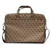 Laptoptasche GUESS GUCB15P4TW 16 Zoll braun Saffiano mit 4G-Dreieckslogo