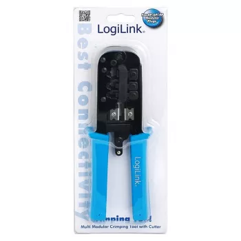 Abisolierzange LogiLink 8P8C WZ0019 Schwarz Blau