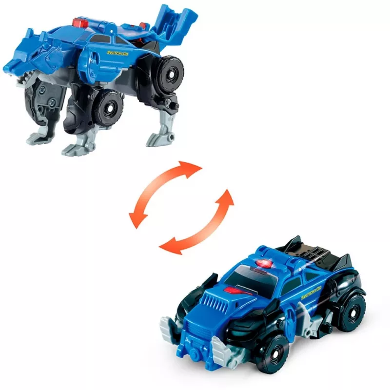 Switch & Go Dinos - OneClick-Mini-Wolf, Spielfigur