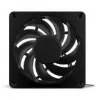 Alphacool Apex Stealth Metall Aurora 120 mm Gehäuselüfter - Schwarz