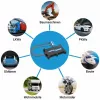 GPS-Tracker KSIX Yukatrack easyWire — universeller GPS-Tracker, schwarz, 63 g, 92,5×57,6 mm