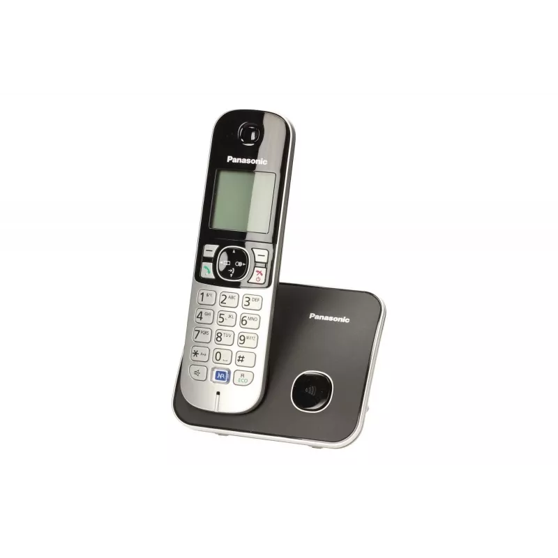 Panasonic KX-TG6811 DECT-Telefon mit Rufnummernanzeige Schwarz
