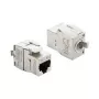 Keystone-Modul RJ45 Cat.6A werkzeugfrei, DELOCK 90990, blau