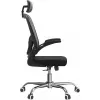 Bürostuhl top e shop DORY SZARY — gepolsterte Sitzfläche, Netzrückenlehne, 650×620 mm, Höhe bis 122 cm