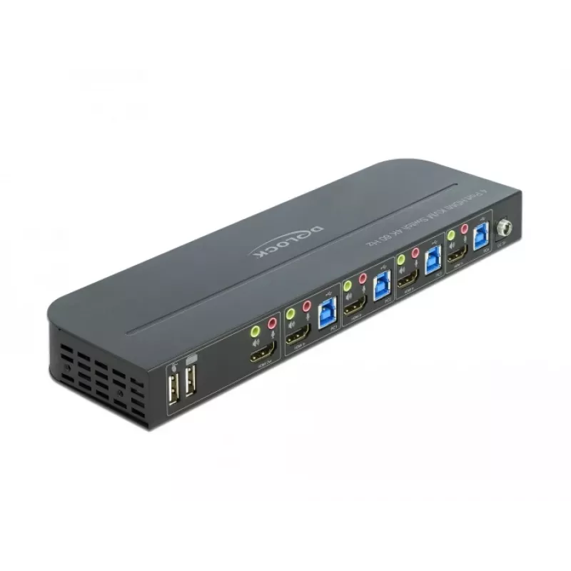 KVM-Switch DeLOCK 11483 Schwarz