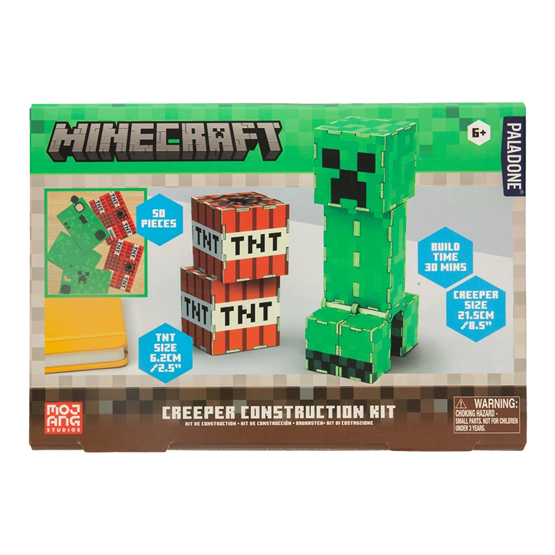 Bausatz Paladone Minecraft Creeper – baubare Creeper-Figur Set