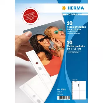 Herma fotophan 10x15 vert. 10 Blatt 7585