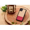 Smartphone-Hülle man and wood für iPhone 11 — Schwarz, asymmetrisches Design