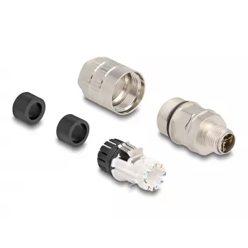 Drahtverbinder DeLOCK 86032 M12 LSA 2 cm Silber