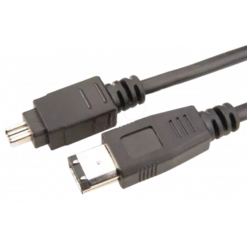 Firewire-Kabel ShiverPeaks AK FW 6-4 3m — 4-Pin auf 6-Pin, 3,0 m Länge