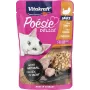Nassfutter für Katzen Vitakraft Poésie Delice Pute 85 g — ausgewachsene Katze Feuchtigkeitsbeutel, Protein 8 %, Fett 4,5 %