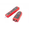 LANBERG Netzwerkkabeltester NT-0501 — RJ-11/RJ-12/RJ-45-Unterstützung, max. Länge 250 m, integrierte Batterie, LED-Anzeigen, schwarz