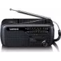 Tragbarer Lautsprecher Lenco MCR-113BK Solar schwarz mit Bluetooth und UKW-Radio
