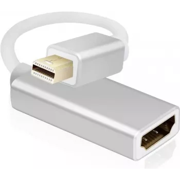 Mini DisplayPort auf HDMI Adapterkabel helos 288488 — 4K-Auflösung Unterstützung
