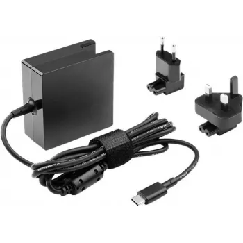 65-W-USB-C-Netzteil Lenovo FRU02DL124 mit Netzkabel