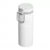 Thermobecher STANLEY Iceflow Täglicher Gebrauch 470 ml, Edelstahl, Flip-Verschluss, weiß