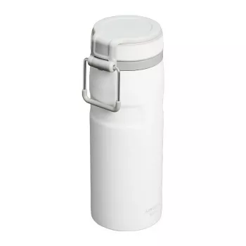 Thermobecher STANLEY Iceflow Täglicher Gebrauch 470 ml, Edelstahl, Flip-Verschluss, weiß