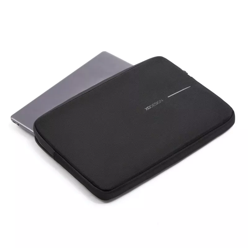 Schutzhülle für Laptops XDDESIGN P706.201 — 14 Zoll (35,6 cm), Schwarz, mit Reißverschluss
