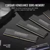 DIMM 96 GB DDR5-5600 (4x 24 GB) Quad-Kit, Arbeitsspeicher schwarz, CMK96GX5M4B5600C40, Vengeance, INTEL XMP