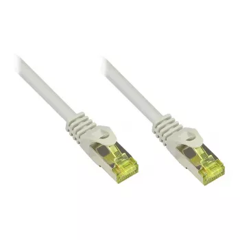 Netzwerkkabel Alcasa 0,5 m Kat.7 RJ-45 S/FTP Grau
