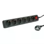 Power Extension ROLINE 19.07.1075 3 m 6 AC Outlet Indoor Schwarz
