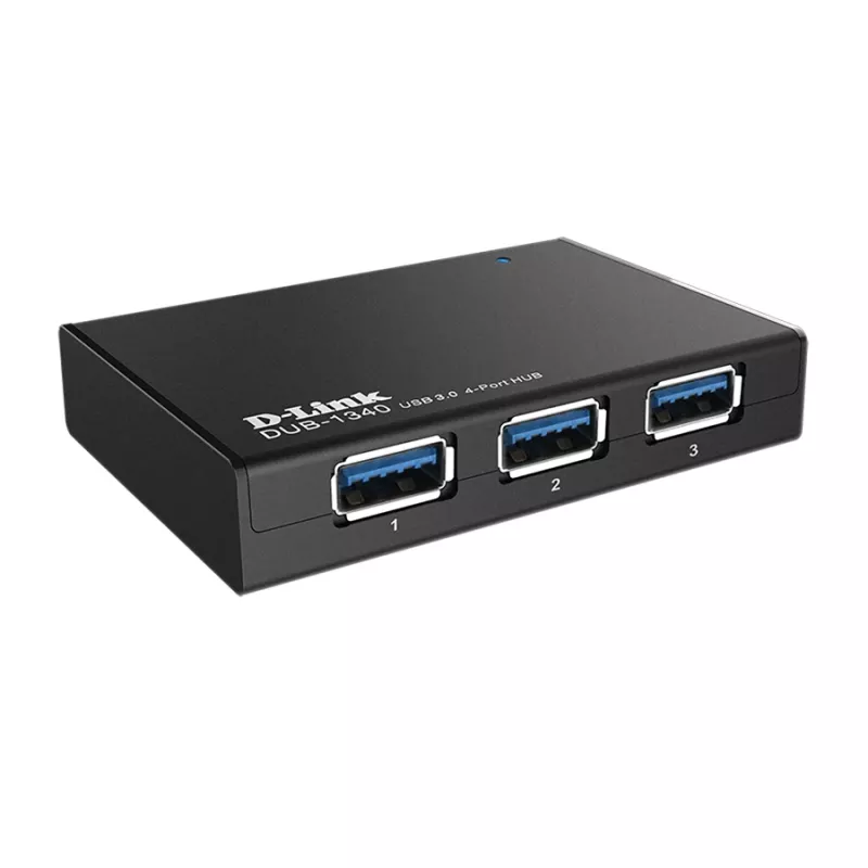 USB-Hub D-Link DUB-1340 Schwarz