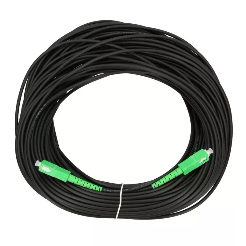 Extralink SC/APC-SC/APC Patchkabel, Rund, Hängend, Singlemode, Simplex, G.657A2, 15 m