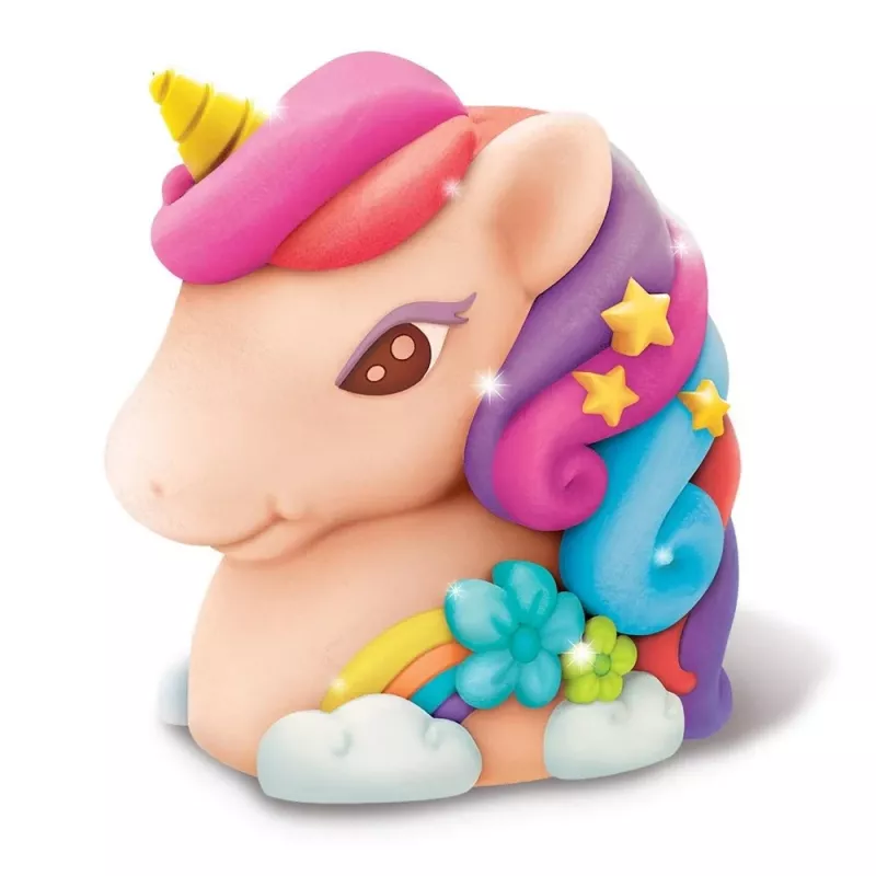 4M - Kidzmaker Glitzer-Einhorn-Spardose