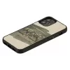 Handyhülle Man and Wood für iPhone 12 mini — weißes Stier-Design
