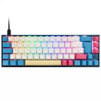 Mechanische Tastatur Ducky Mecha SF Limited Dawn Edition RGB LED MX Brown – 65 % kompaktes Layout, hot-swappable nicht spezifiziert