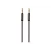 Gembird Kabel CCAP-444-0.75M (Klinkenstecker M - Klinkenstecker M, 0,75m, Schwarz) Audiokabel 3,5mm Schwarz (CCAP-444-0.75M)