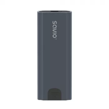 M.2 SSD-Gehäuse SAVIO AK-67 Grau, USB 10 Gbit/s, Unterstützung für einzelne M.2-Laufwerke