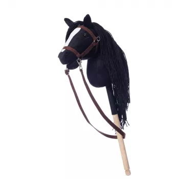 Steckenpferd HOPPIHORSE Hobby Horse A4 schwarz