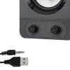 Esperanza EGS107 Lautsprecher 2.1 USB LED 5 W Schwarz