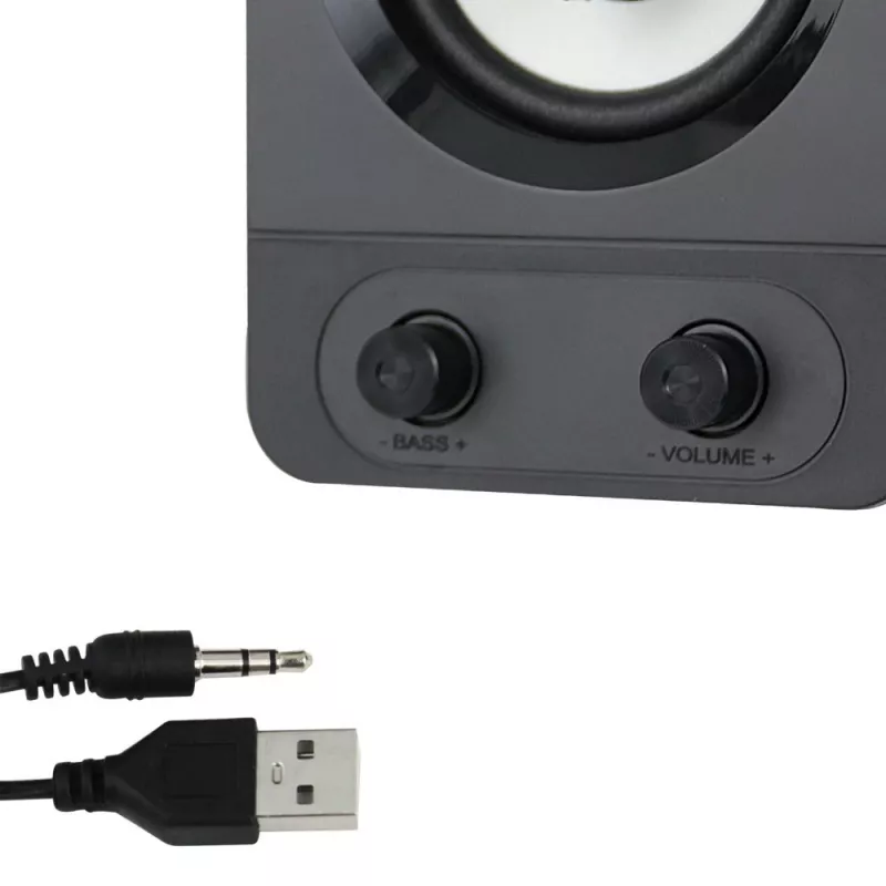 Esperanza EGS107 Lautsprecher 2.1 USB LED 5 W Schwarz