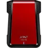 ADATA EX500 HDD/SSD-Gehäuse Schwarz, Rot 2,5 Zoll