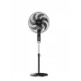 Standventilator Midea FS40-23MT — 3 Geschwindigkeiten, Timer 2 Std., 50 W, 220–240 V, weiß, 1300 mm Höhe