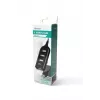 VAKOSS USB-Hub TC-234UX — 4-Port-USB-2.0-Hub, DC-Stromversorgung (5 V, 1 A), schwarz