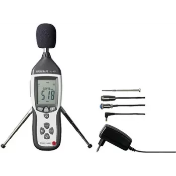 Voltcraft SL-451 Schallpegelmessgerät, Lärmmessgerät 31,5 Hz - 8 kHz (SL-451)