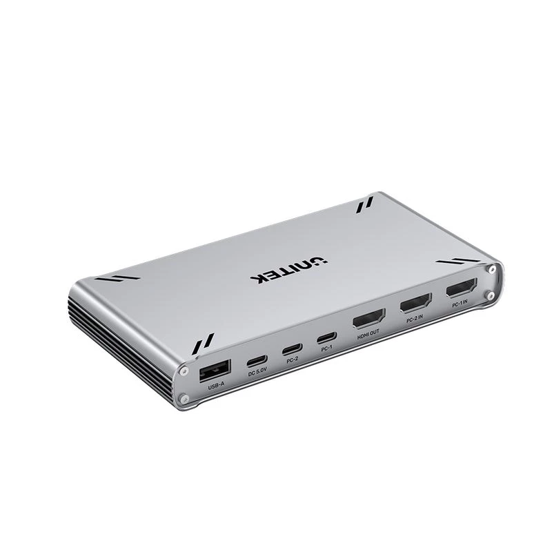 Unitek USB-C 10GBPS KVM-Switch mit HDMI