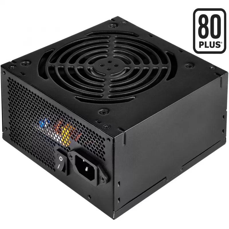 Netzteil SILVERSTONE ST50F-ES230 500 W, 24-pol ATX, nicht-modular, 120 mm Lüfter, Aluminium