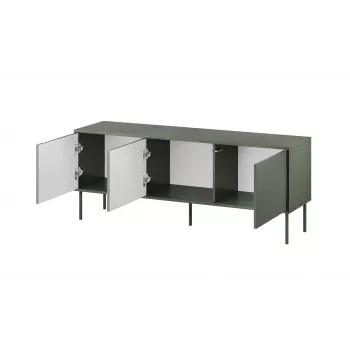 Cama RTV 3D TRESSE Schrank 150x40x55 matt grün