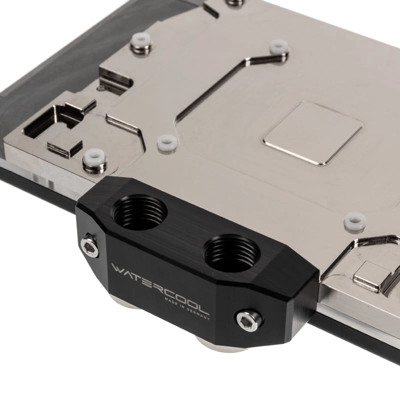 Watercool Full-Cover-GPU-Wasserkühler Heatkiller IV für Radeon RX 5700 / XT, Acryl + Nickel, RGB, schwarz