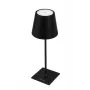 Tisch LED Schreibtischlampe ESPERANZA ELD119K Schwarz — 3W, 4000K, 200 lm, USB-C, 2400 mAh Batterie, 400 mm Höhe