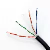 Ethernet-Patchkabel QOLTEC CAT6 UTP, 50 m, schwarz